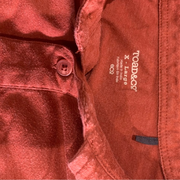 Men’s polo shirt Toad&Co soft size XLarge - Picture 5 of 7